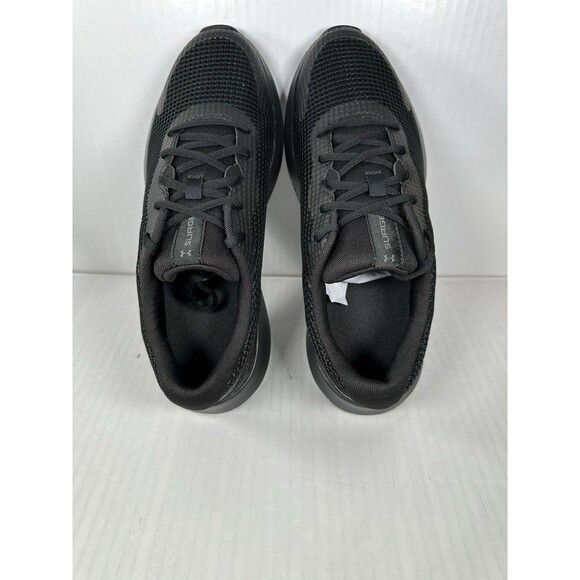 Size 10.5 Under Armour Mens UA Surge 3 Black Running Shoes Cross Training NEW main image 8